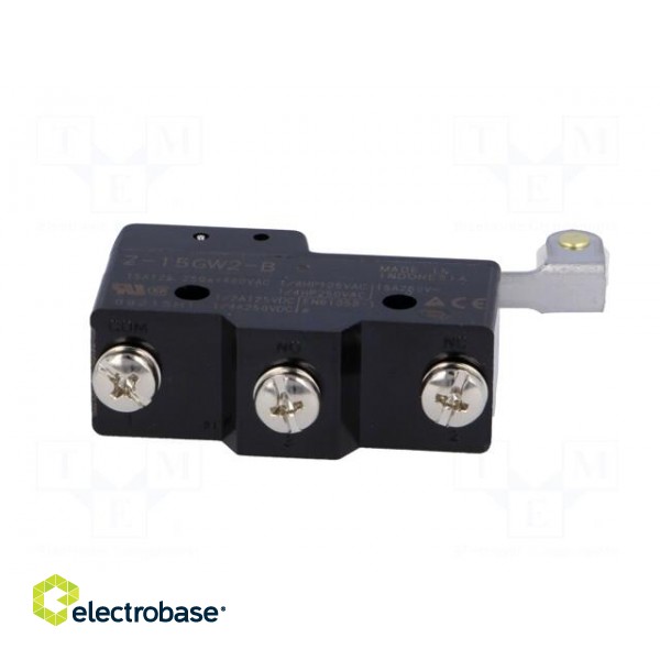 Microswitch SNAP ACTION | 15A/250VAC | 6A/30VDC | SPDT | ON-(ON) image 7