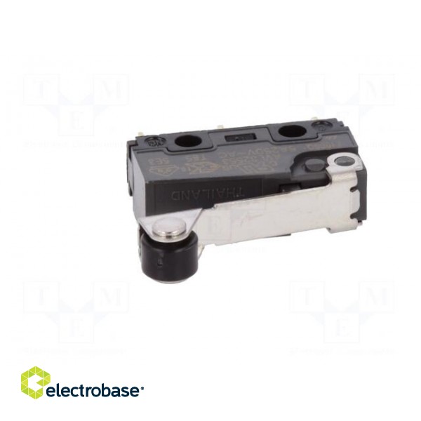 Microswitch SNAP ACTION | 5A/250VAC | 5A/30VDC | SPDT | ON-(ON) | IP40 image 3