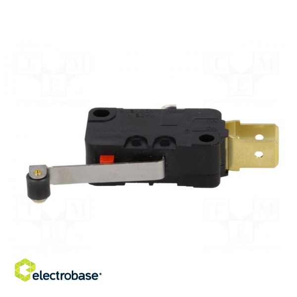 Microswitch SNAP ACTION | with lever (with roller) | SPDT | Pos: 2 фото 3