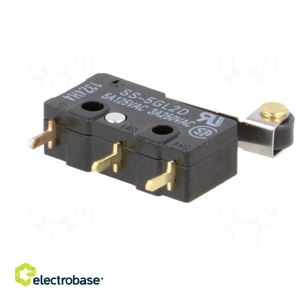 Microswitch SNAP ACTION | 5A/125VAC | with lever (with roller) image 8