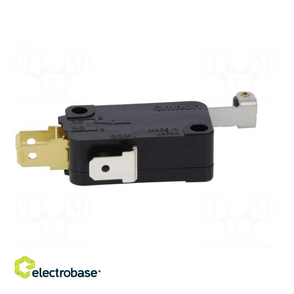 Microswitch SNAP ACTION | 10A/250VAC | with lever (with roller) image 7