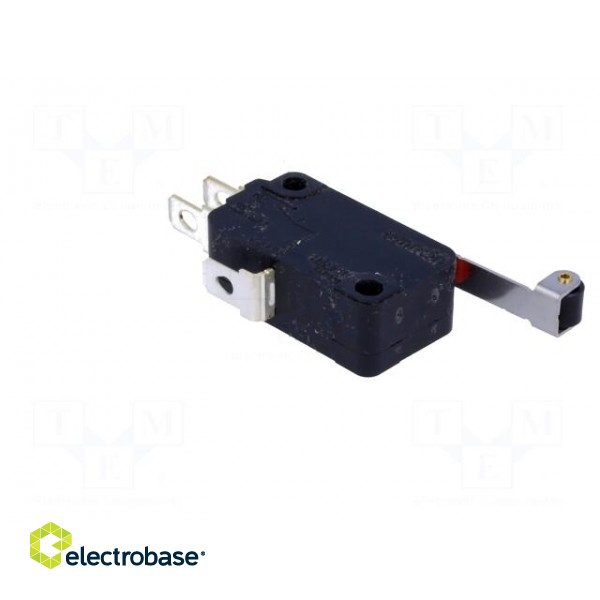 Microswitch SNAP ACTION | with lever (with roller) | SPDT | Pos: 2 paveikslėlis 9