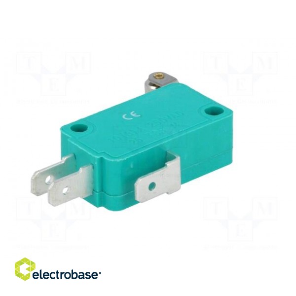 Microswitch SNAP ACTION | 10A/250VAC | with lever (with roller) image 6