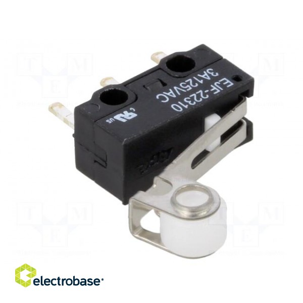 Microswitch SNAP ACTION | 3A/125VAC | 2A/30VDC | SPDT | ON-(ON) | EJF