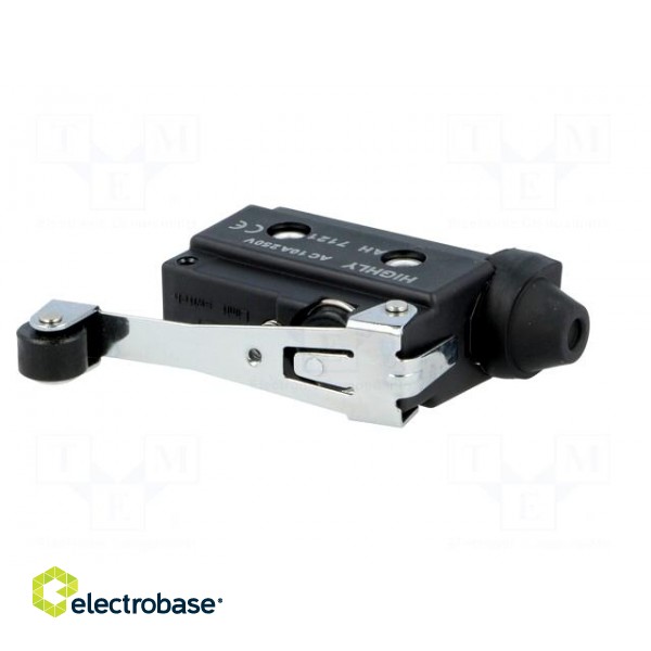 Microswitch SNAP ACTION | 10A/250VAC | with lever (with roller) image 4