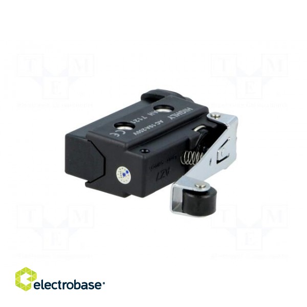 Microswitch SNAP ACTION | 10A/250VAC | with lever (with roller) image 2