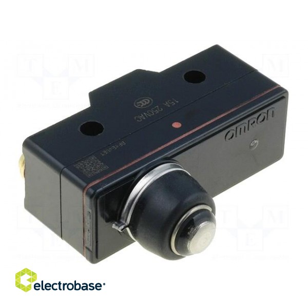 Microswitch SNAP ACTION | 15A/125VAC | 6A/30VDC | with pin | SPDT