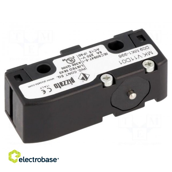 Microswitch SNAP ACTION | 6A/250VAC | 5A/24VDC | with pin | SPDT