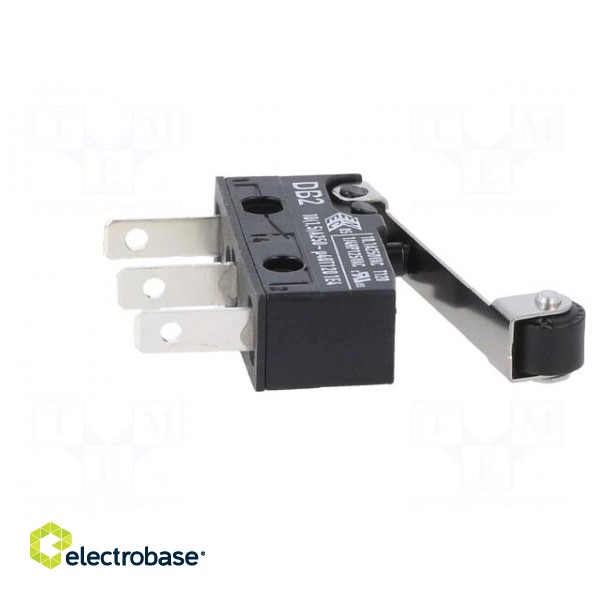 Microswitch SNAP ACTION | 10A/250VAC | 0.1A/80VDC | with roller image 9