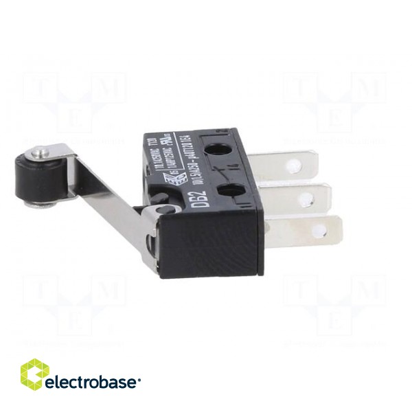 Microswitch SNAP ACTION | 10A/250VAC | 0.1A/80VDC | with roller image 5
