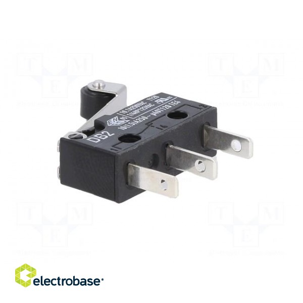 Microswitch SNAP ACTION | 10A/250VAC | 0.1A/80VDC | with roller image 6
