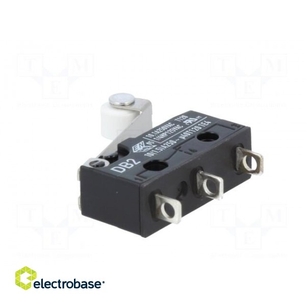 Microswitch SNAP ACTION | 10A/250VAC | 0.1A/80VDC | with roller фото 6