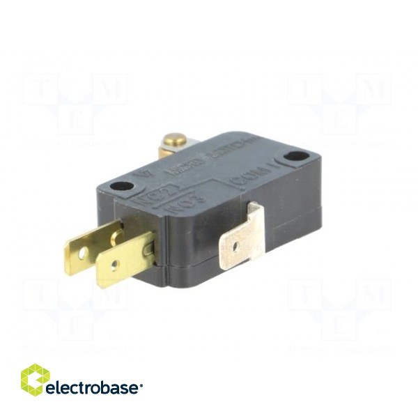 Microswitch SNAP ACTION | with roller | SPDT | 15A/250VAC | Pos: 2 image 7