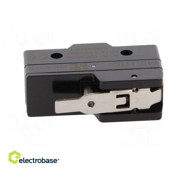 Microswitch SNAP ACTION | 15A/250VAC | 0.3A/220VDC | SPDT | ON-(ON) фото 3