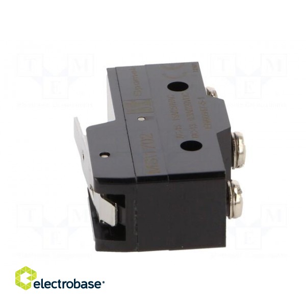 Microswitch SNAP ACTION | 15A/250VAC | 0.3A/220VDC | SPDT | ON-(ON) фото 5