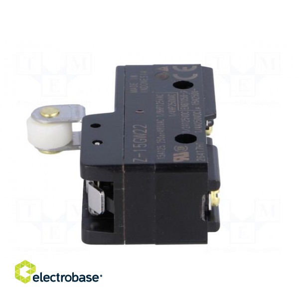 Microswitch SNAP ACTION | with short lever,with roller | SPDT image 5