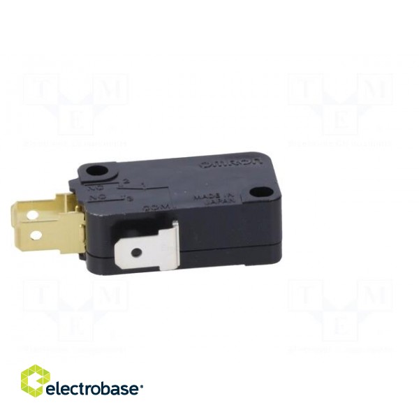 Microswitch SNAP ACTION | 0.1A/125VAC | without lever | SPDT | Pos: 2 image 7