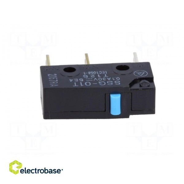 Microswitch SNAP ACTION | without lever | SPDT | 0.1A/125VAC | Pos: 2 image 9