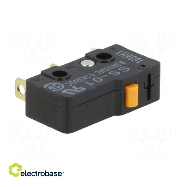 Microswitch SNAP ACTION | without lever | SPDT | 0.1A/125VAC | Pos: 2 image 2