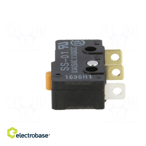 Microswitch SNAP ACTION | without lever | SPDT | 0.1A/125VAC | Pos: 2 image 5