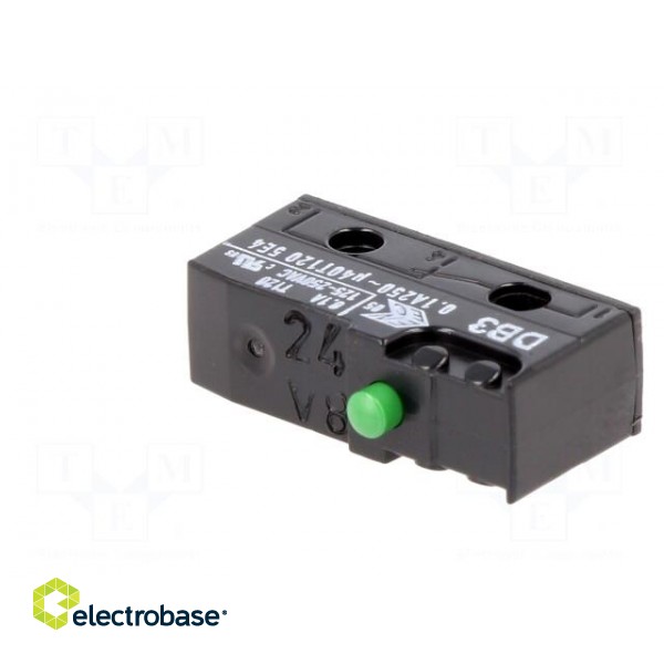 Microswitch SNAP ACTION | without lever | SPDT | 0.1A/250VAC | Pos: 2 фото 4