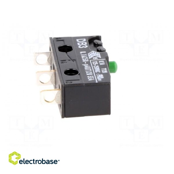 Microswitch SNAP ACTION | 0.1A/250VAC | 0.1A/80VDC | without lever image 9