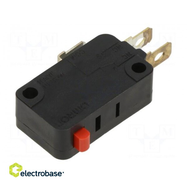 Microswitch SNAP ACTION | 0.1A/30VDC | without lever | SPDT | Pos: 2