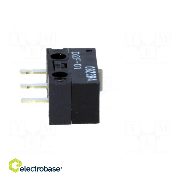 Microswitch SNAP ACTION | 0.1A/30VDC | without lever | SPDT | Pos: 2 фото 8