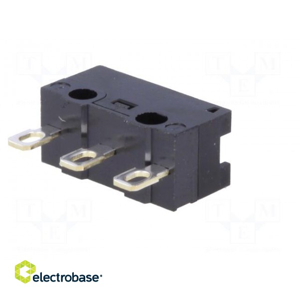 Microswitch SNAP ACTION | 0.1A/30VDC | without lever | SPDT | Pos: 2 фото 8