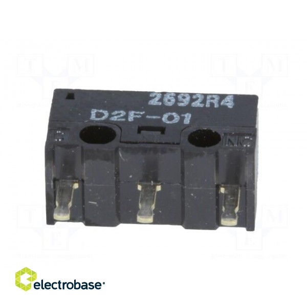 Microswitch SNAP ACTION | 0.1A/30VDC | without lever | SPDT | Pos: 2 image 7