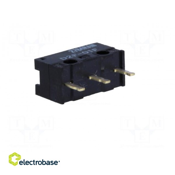 Microswitch SNAP ACTION | without lever | SPDT | 0.1A/30VDC | Pos: 2 фото 6