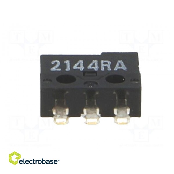 Microswitch SNAP ACTION | 0.5A/30VDC | without lever | SPDT | Pos: 2 фото 7