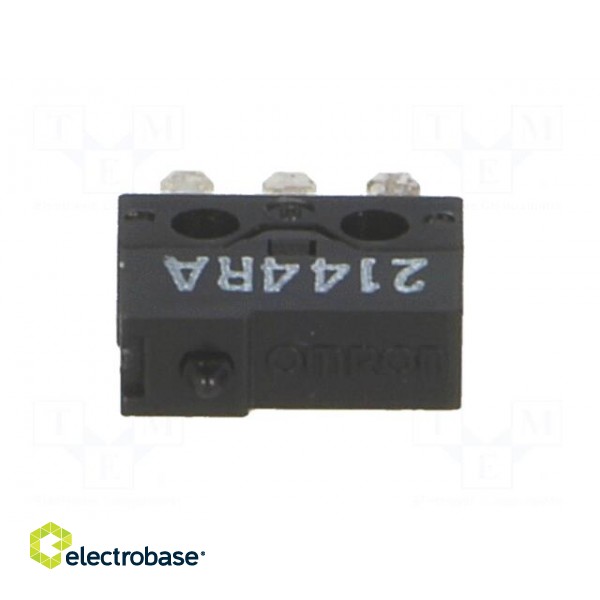 Microswitch SNAP ACTION | 0.5A/30VDC | without lever | SPDT | Pos: 2 фото 3