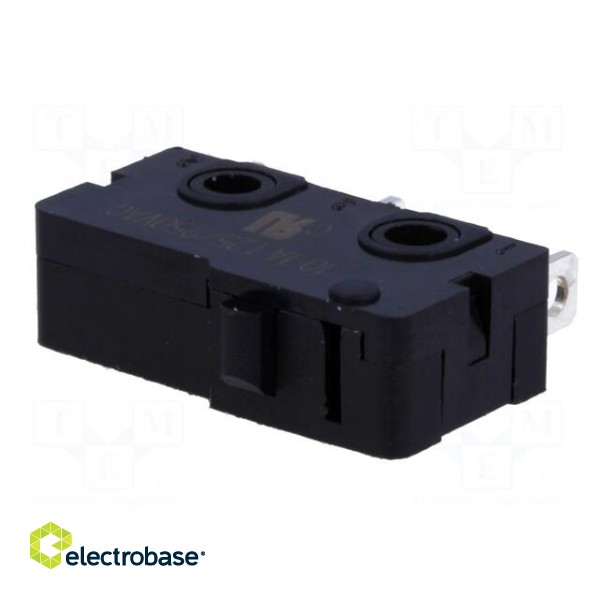 Microswitch SNAP ACTION | without lever | SPDT | 10.1A/250VAC | IP40 image 4
