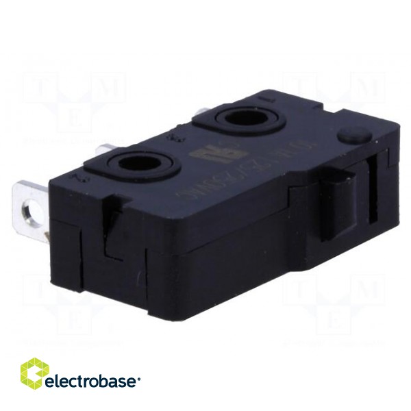 Microswitch SNAP ACTION | without lever | SPDT | 10.1A/250VAC | IP40 image 1