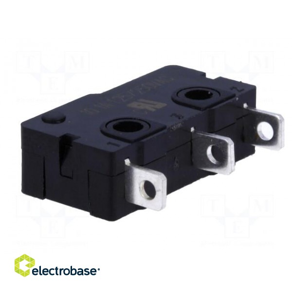 Microswitch SNAP ACTION | without lever | SPDT | 10.1A/250VAC | IP40 image 6