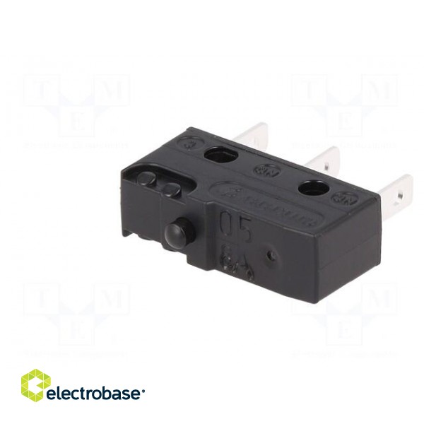 Microswitch SNAP ACTION | 10A/250VAC | 0.1A/80VDC | without lever image 4