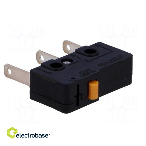 Microswitch SNAP ACTION | 10A/250VAC | without lever | SPDT | Pos: 2 image 2