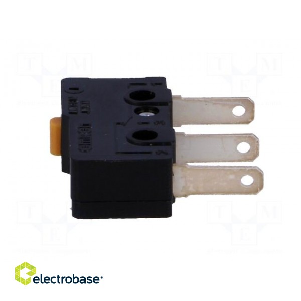 Microswitch SNAP ACTION | 10A/250VAC | without lever | SPDT | Pos: 2 paveikslėlis 5