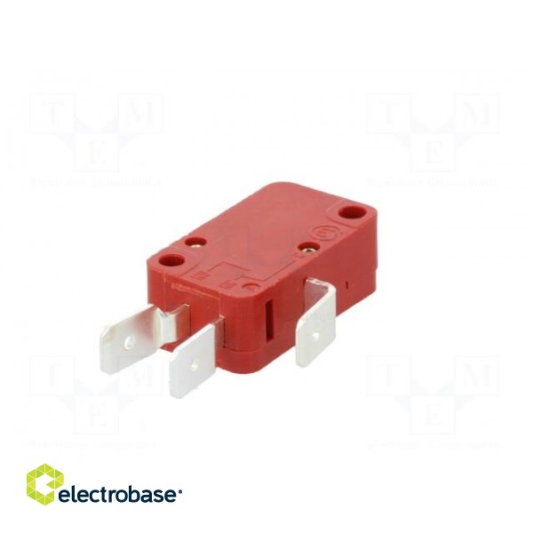 Microswitch SNAP ACTION | without lever | SPDT | 10A/250VAC | Pos: 2 фото 2