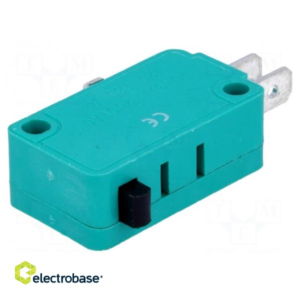 Microswitch SNAP ACTION | 10A/250VAC | without lever | SPDT | Pos: 2 image 1