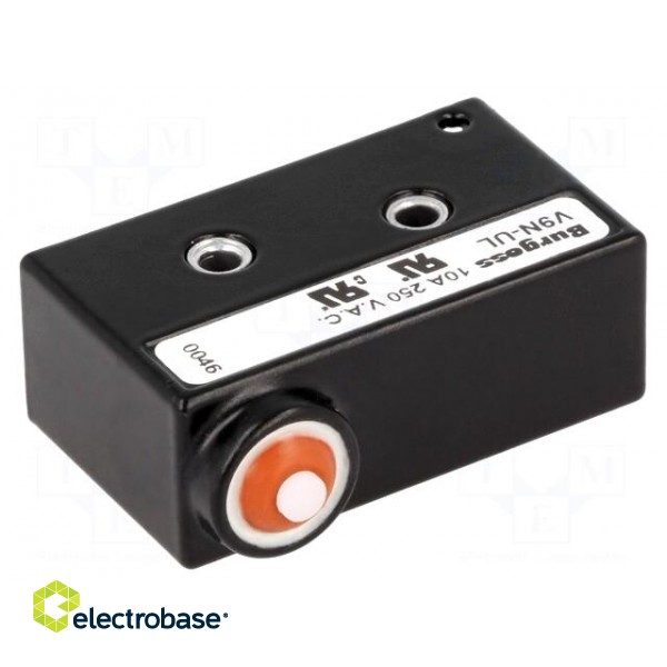 Microswitch SNAP ACTION | without lever | SPDT | 10A/250VAC | Pos: 2 фото 1