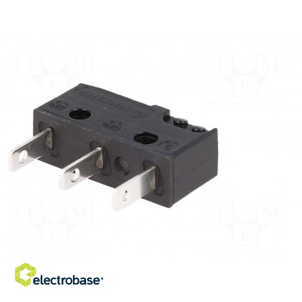 Microswitch SNAP ACTION | 10A/250VAC | 0.1A/80VDC | without lever image 8