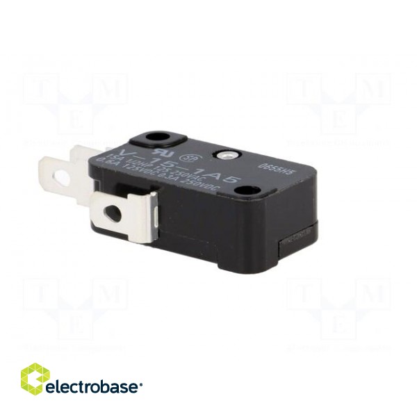 Microswitch SNAP ACTION | without lever | SPDT | 15A/250VAC | Pos: 2 фото 9