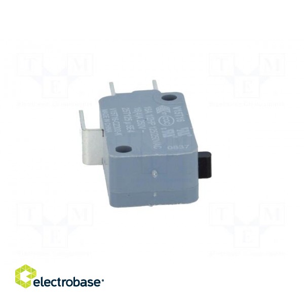 Microswitch SNAP ACTION | without lever | SPDT | 16A/250VAC | Pos: 2 image 9