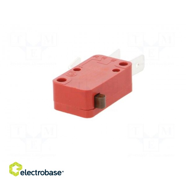 Microswitch SNAP ACTION | 16A/250VAC | without lever | SPDT | Pos: 2 image 2