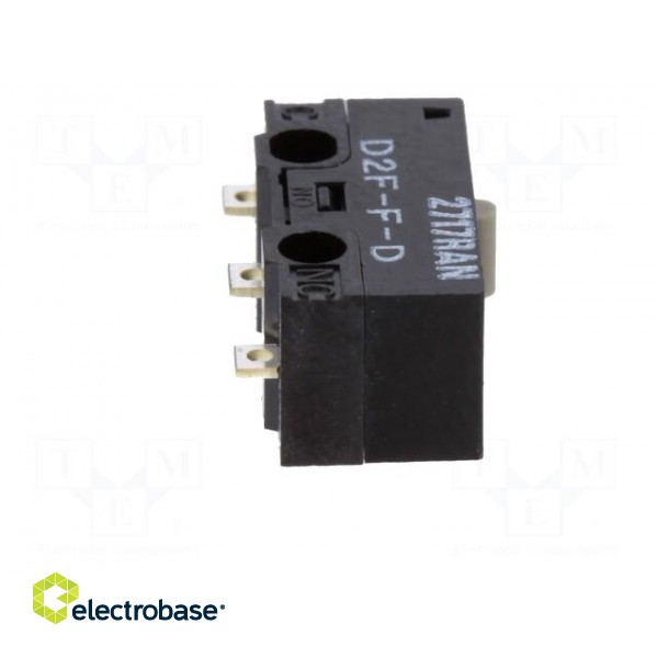 Microswitch SNAP ACTION | without lever | SPDT | 1A/125VAC | ON-(ON) фото 9