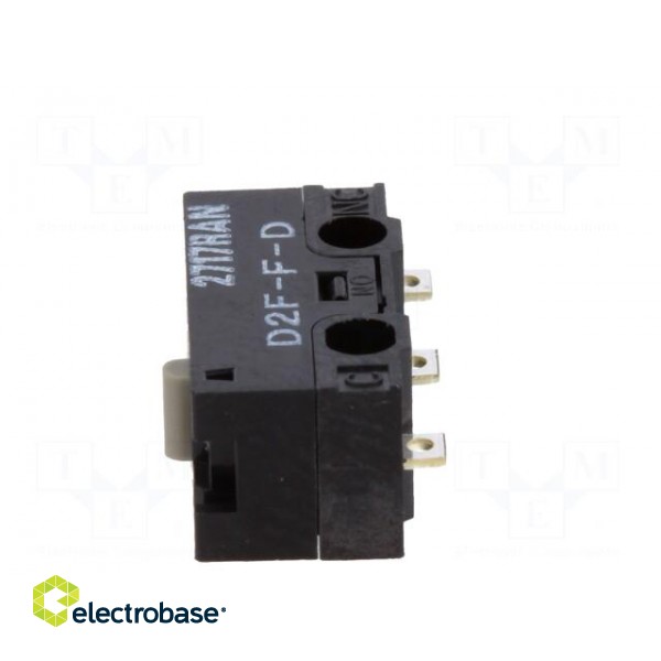 Microswitch SNAP ACTION | without lever | SPDT | 1A/125VAC | ON-(ON) фото 5