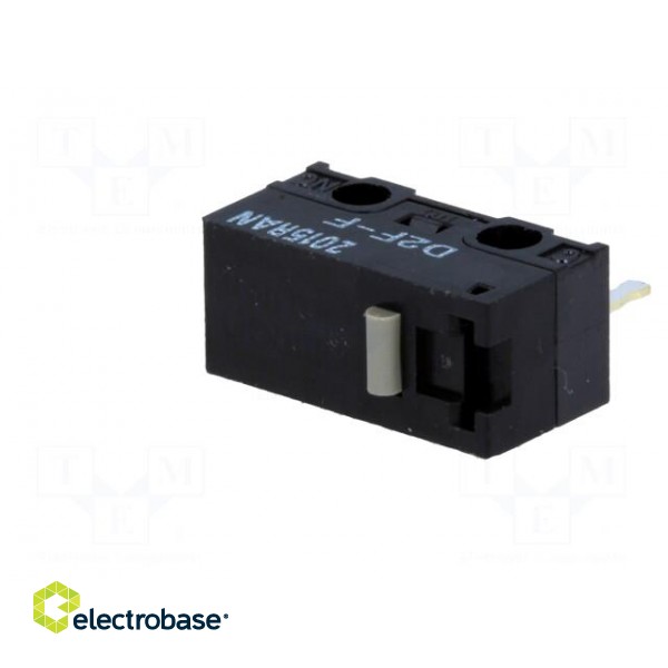 Microswitch SNAP ACTION | 1A/125VAC | 0.5A/30VDC | without lever image 4