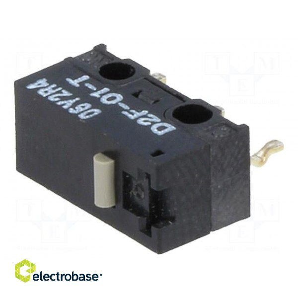 Microswitch SNAP ACTION | 3A/125VAC | 0.1A/30VDC | without lever image 1